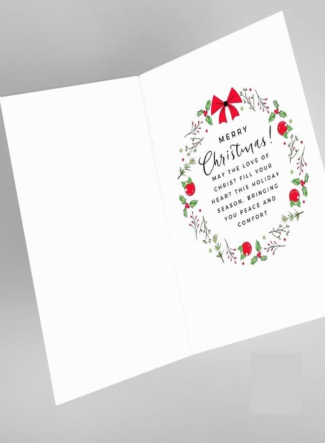 PICKKART Christmas Greeting Card with Festive Message, 22 x 14 cm - Image 2